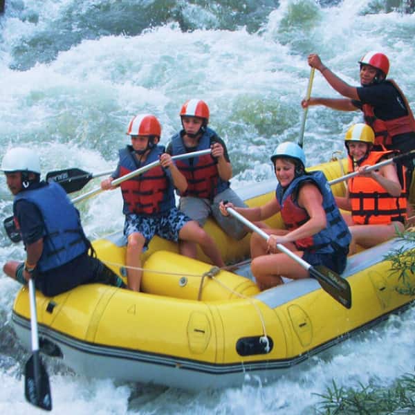 white water rafting experience - krabi tour